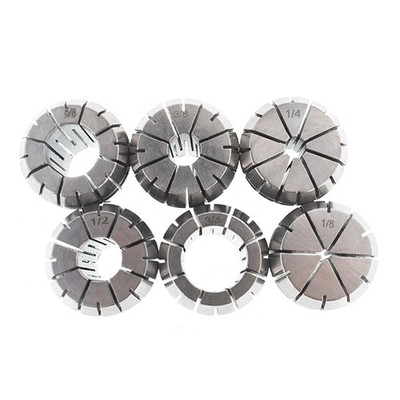 LABLT 6Pcs ER32 Spring Collet Set For CNC Workholding Engraving Milling Lathe