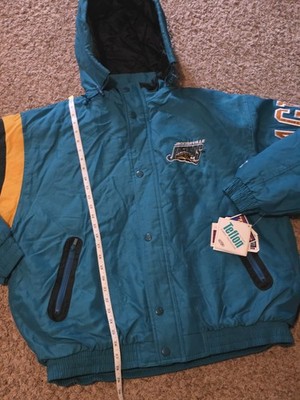 Starter Jacket Jacksonville Jaguars Banned Logo Large Mens Hooded