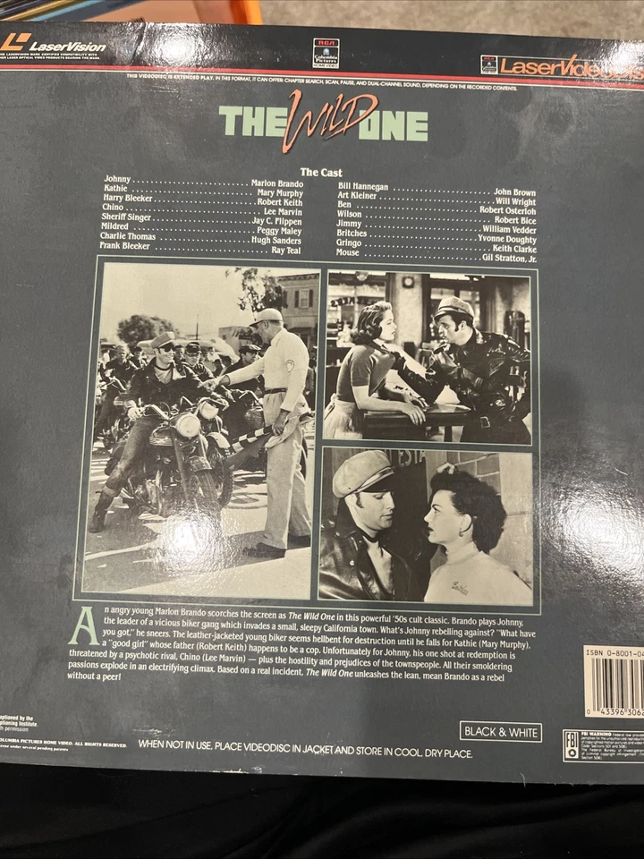 The Wild One Laserdisc Extended Play Edition, Marlon Brando - Imagem 2 de 2