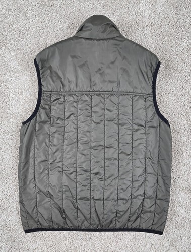 Filson Ultralight Vest Men Large Olive Gray Quilted Nylon Outdoor Hiking Fishing - Picture 2 of 10