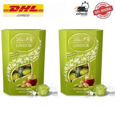 2X Lindt Lindor Pistachio Chocolate Truffles Box - Irresistibly Smooth Imported