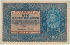 Poland 100 Marek Polskich 1919, P.27_VF