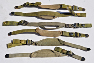 LOT OF PASGT BALLISTIC HELMET CHINSTRAPS