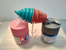 Handmade Water Mint Soft Serve Toy 3D Printed Custom Articulated