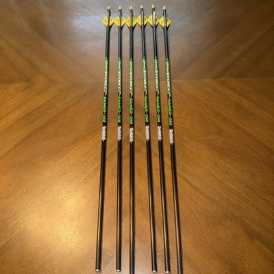 Victory Vforce .245 Gamer 350 Carbon Arrow Shaft (7) 60-75 V3 READ - No Tips