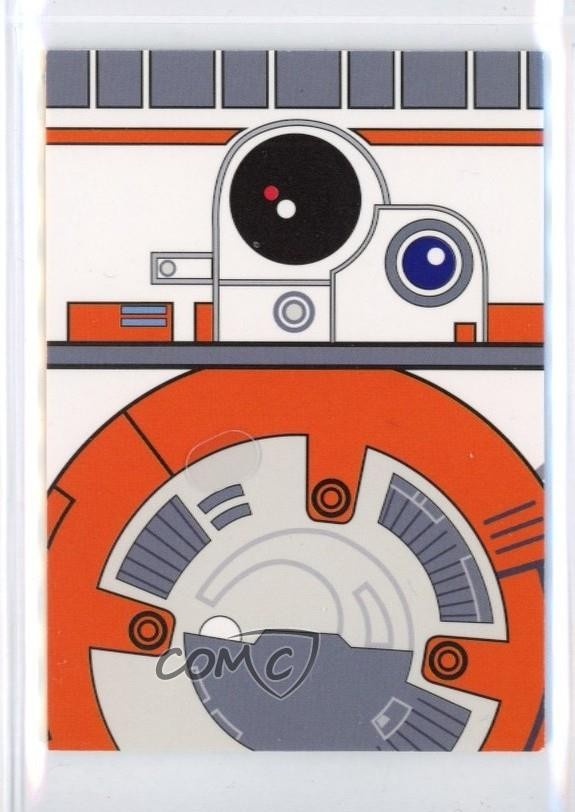 2025 Topps Star Wars Masterwork BB-8 Rainbow Foil 204/299 Waking Up R2-D2 1tg2