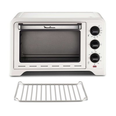 Moulinex OX441110, 19 l, Weiß, Drehregler, 740 W, Mechanisch, 1380 W