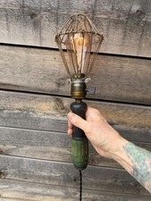 Industrial Trouble Light Bulb Cage Drop Lamp Reflector Inspection Fixture Industrial Trouble Light Bulb Cage Drop Lamp Reflector Inspection Fixture