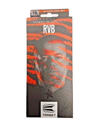 3 Softdarts ''RVB-Raymond van Barneveld'' 18 g, 3 x 3 Flight, 3 x 3 Schaft, Target