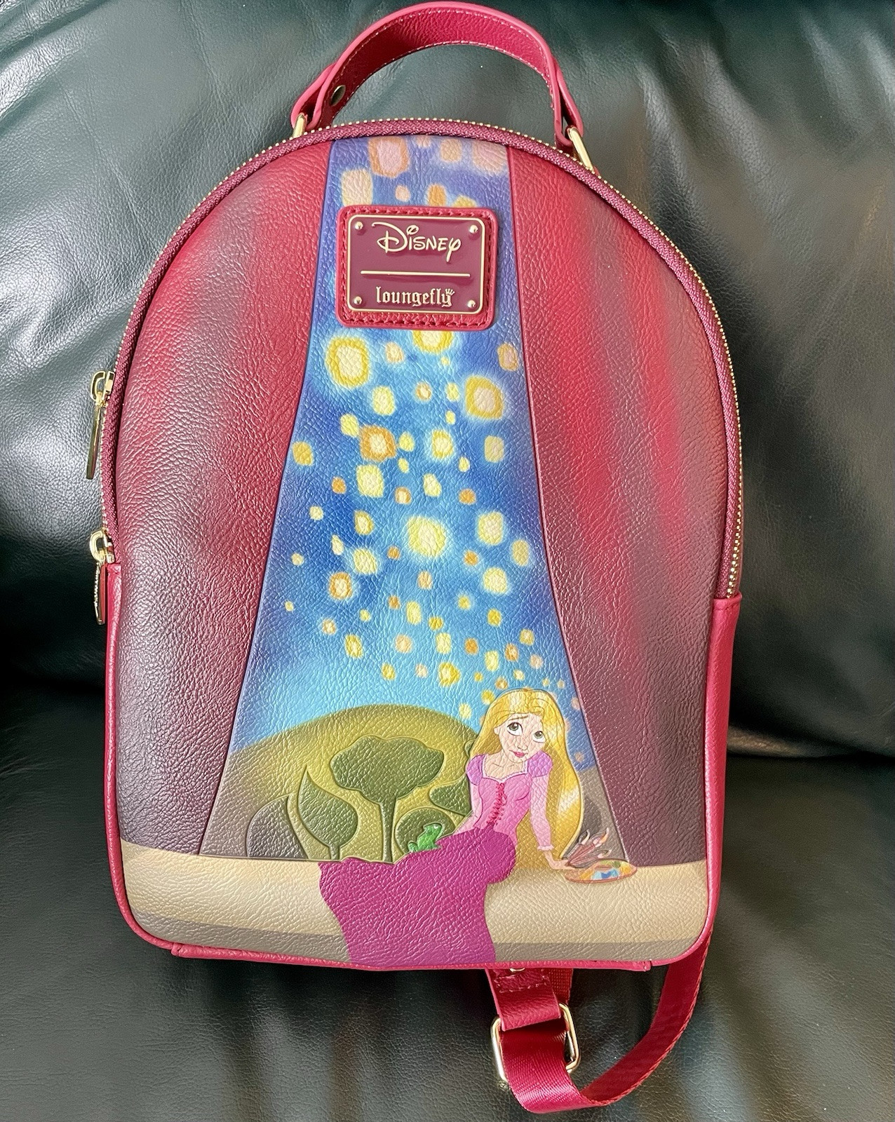 Loungefly Mini Backpack Disney Rapunzel Tangled Tower Design