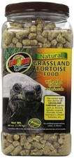 Zoo Med Natural Grassland Tortoise Food, 60 oz. 3.75 Pound Pack of 1 , Black