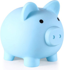 Piggy Bank, Unbreakable Plastic Money Bank, Coin Bank for Girls and Boys, Medium