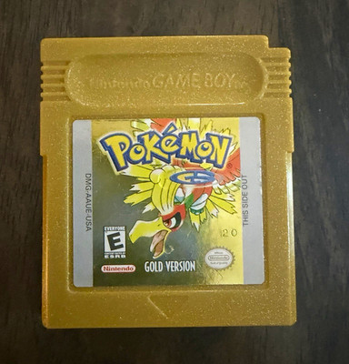 Nintendo Pokémon Gold Version Game Boy Color/Game Boy - E, NTSC-U/C