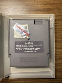 Vintage Nintendo NES American Gladiators Game W/rental Box From Video Towne 