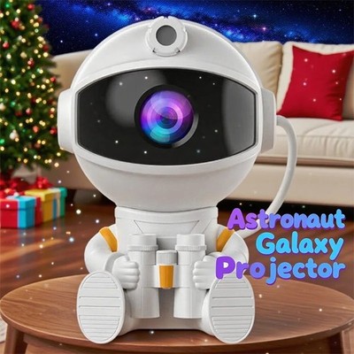 Astronaut Projector Galaxy Starry Night Lights for Bedroom LED Nebula Lamp Decor