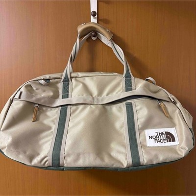 The North Face Berkeley Duffel S Beige Reise Sporttasche Selten Gebraucht