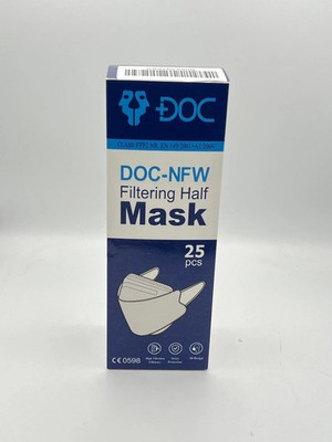 FaceMask FFP2 DOC-NFW Filter-Halbmaske 25 Stück NEU-OVP