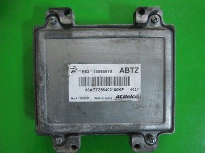 ECU Engine Control Unit Opel Corsa D 1.4 55595970 12642927 ABTZ ACDELCO E83