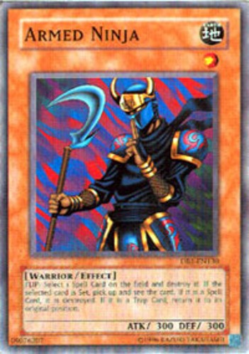 Armed Ninja - DB1-EN130 - Common - Unlimited Edition Damaged
