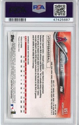 2018 Topps Update Series - Shohei Ohtani #US1 Pitching, Red Jersey