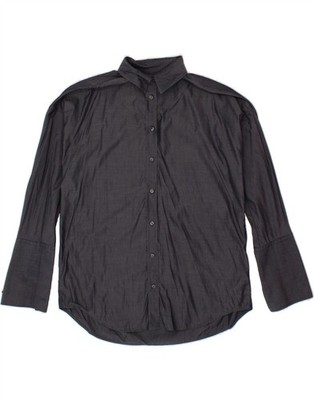 Gant Damen formelles Shirt UK 12 mittelgrau CR24