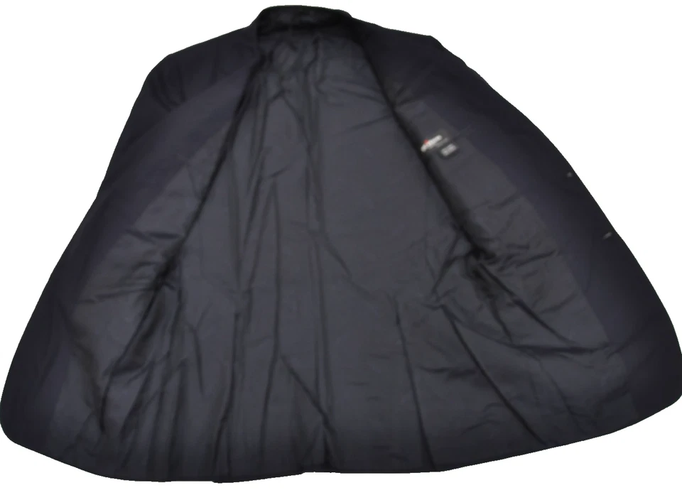 NWOT KITON MENS JACKET 3BTN BLUE WOOL SZ 54EU 44US - Image 4 of 4