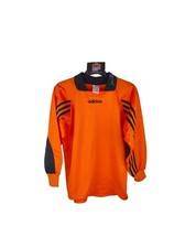 Vintage Torwarttrikot Adidas Jens Lehmann 1997-1999 (XS) #1 Trikot Orange