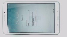 Samsung Galaxy Tab 4 SM-T337A 8" Tablet White 16GB 2GB AT T SCRATCHED CAM