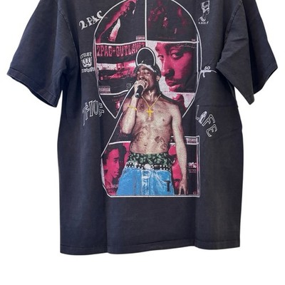 Vintage 2Pac TUPAC Shakur California Love Rap Tee 90s Hip Hop T