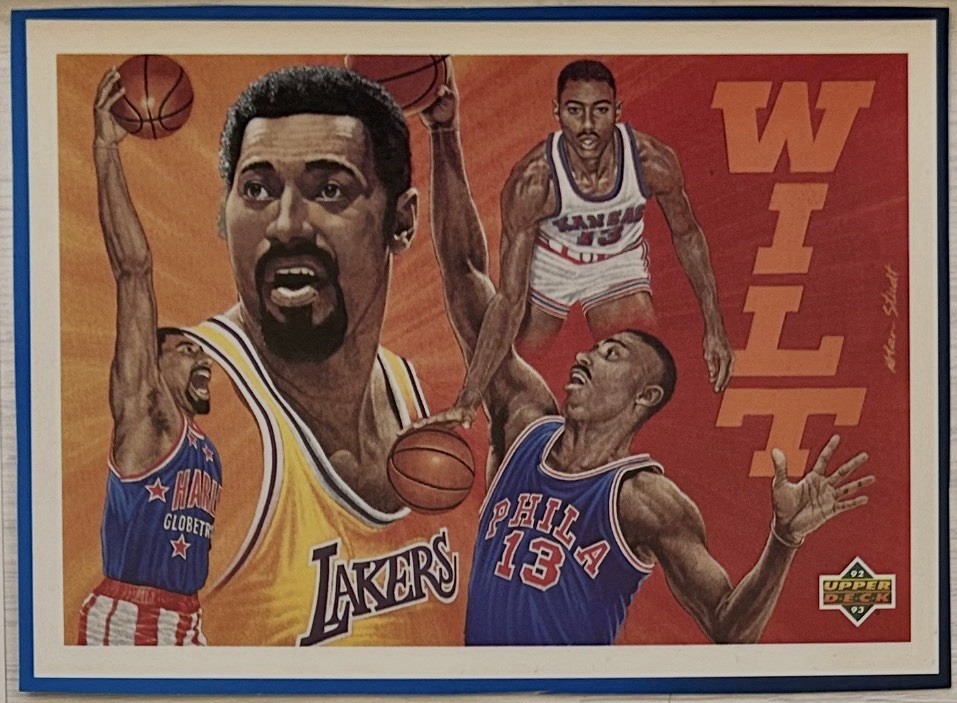 1992-93 Upper Deck - Basketball Heroes Wilt Chamberlain Wilt Chamberlain #18