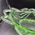 Vintage Art Deco Uranium Pyramid Pattern Oval Bowl, 1920s — photo 4