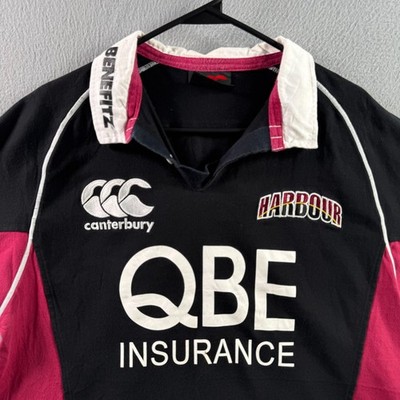North Harbour New Zealand Rugby Union Jersey Mens XL Black