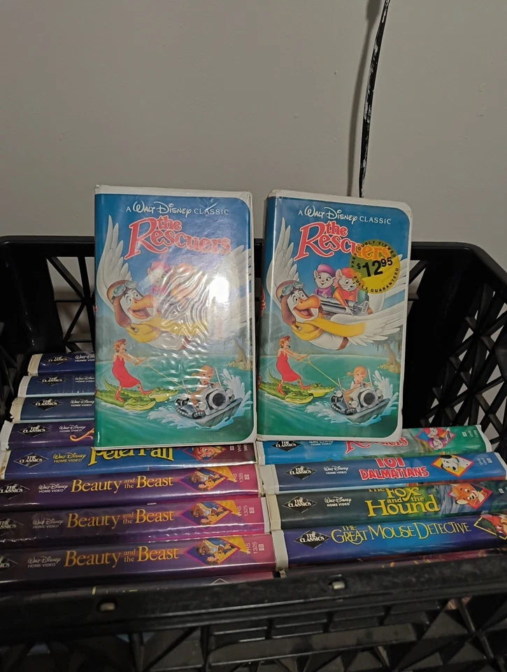 Disney Classic Black Diamond VHS Lot Of 20 Classics #4 - Image 3 of 4