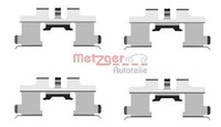 Metzger ZubehöRsatz, Scheibenbremsbelag Vorderachse U.A. FüR CitroËN, Daihatsu