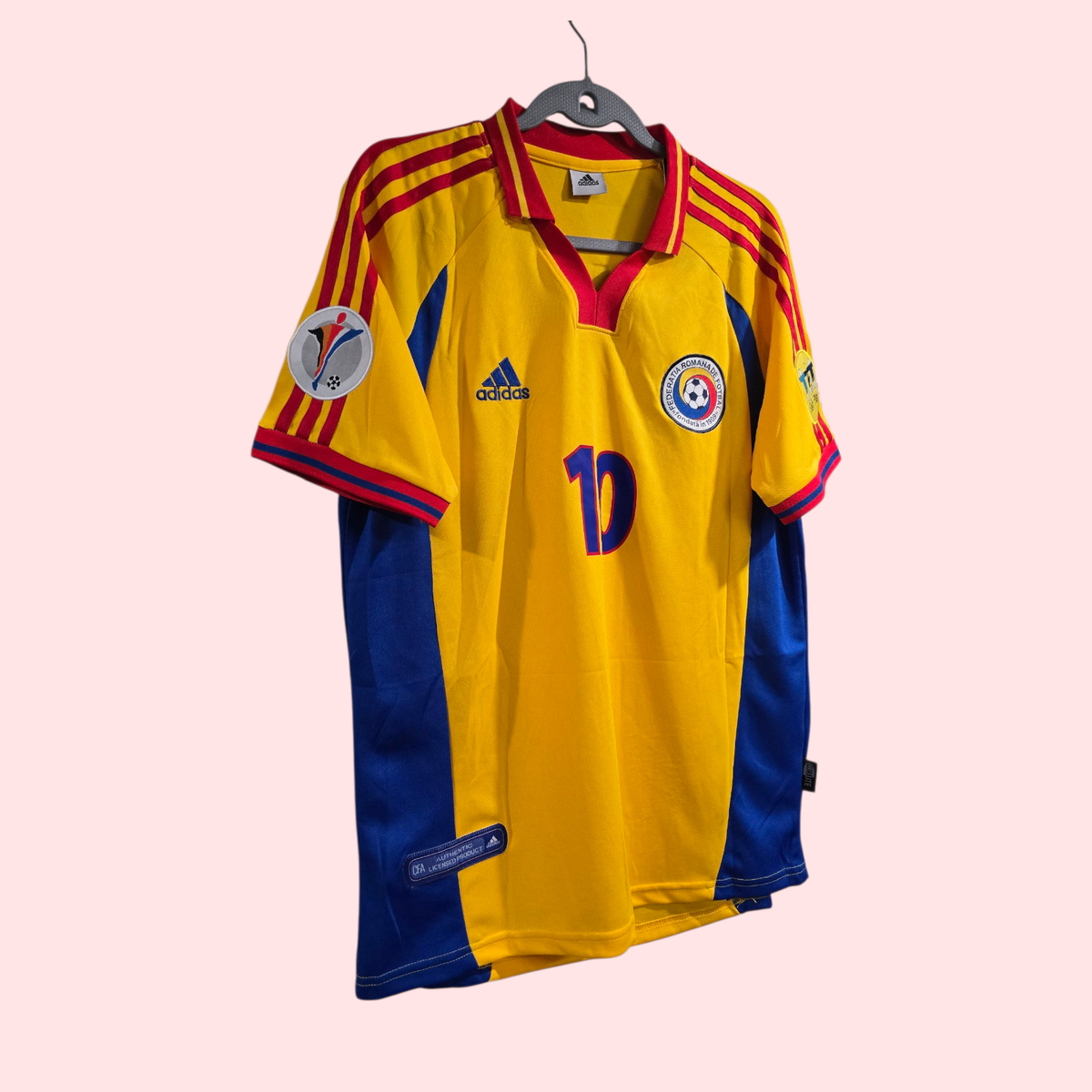 【美品】ルーマニア代表　ユニホーム HAGI s-l1200.png