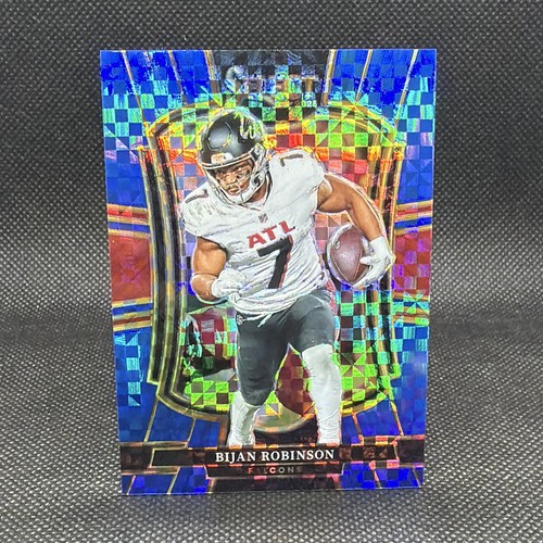 2025 Panini Select Premier Level Bijan Robinson Falcons Blue Prizm /175 #148