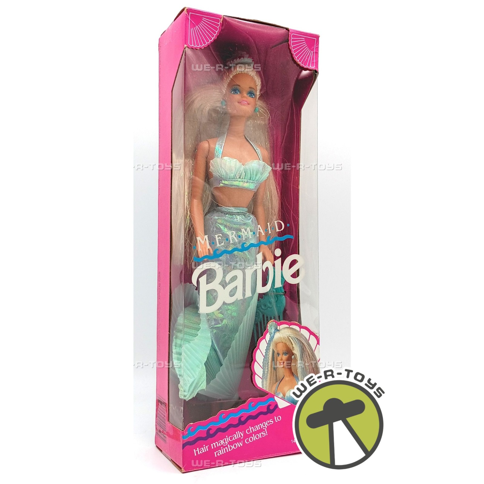 Mermaid Barbie Doll Magical Changing Rainbow Hair 1991 Mattel 01434