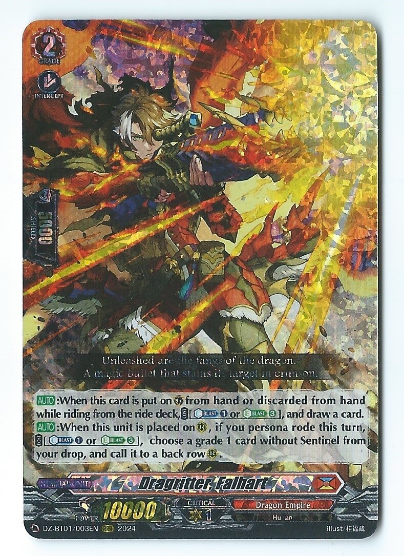 Cardfight!! Vanguard DZ-BT01 Booster Box - Fated Clash 2nd Edition