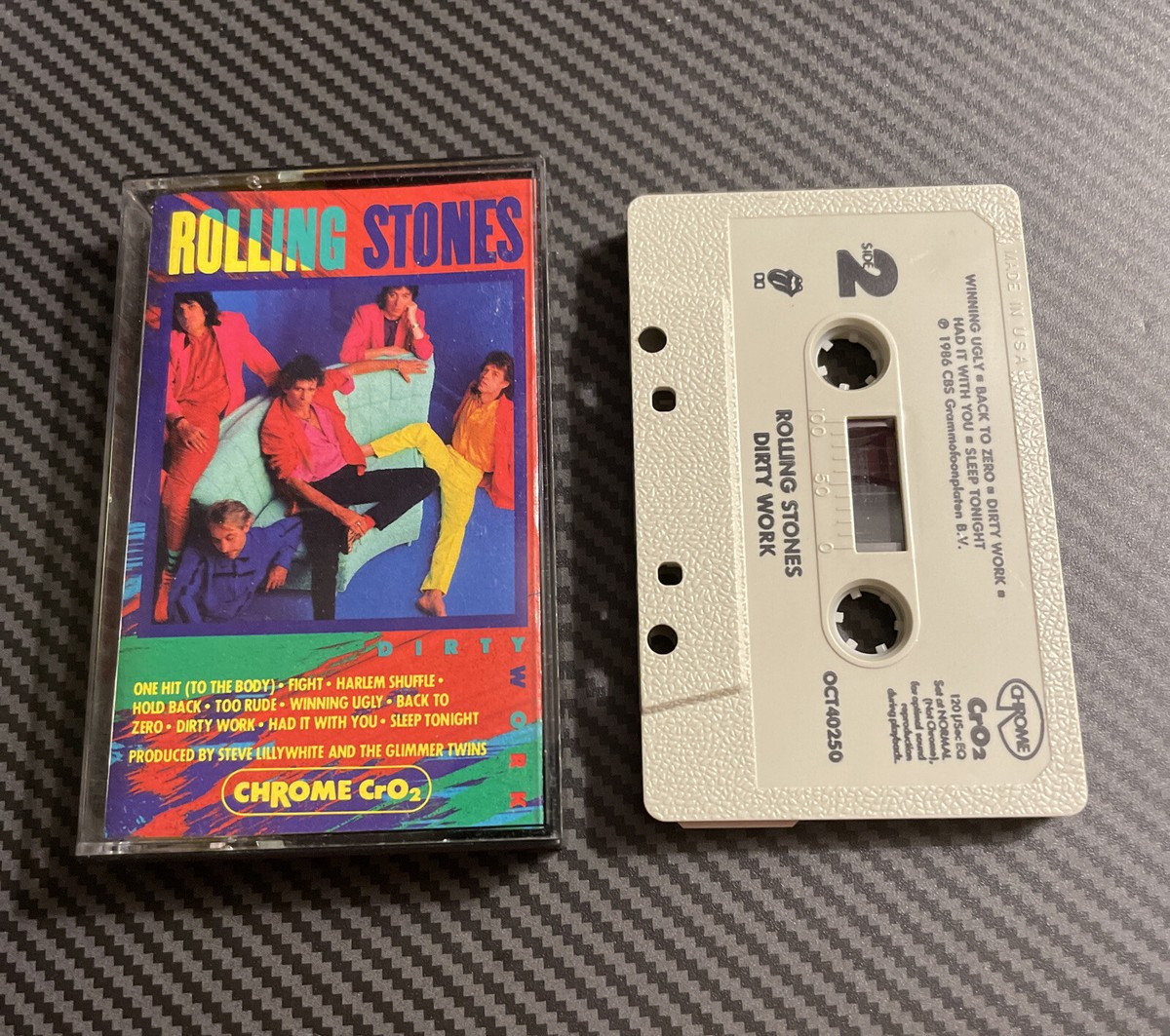 The Rolling Stones - Dirty Work - Cassette Tape | eBay
