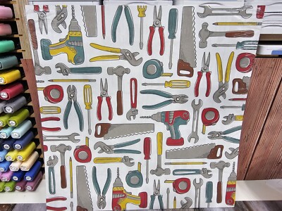 Stampin  UP! TRUSTY TOOLBOX DESIGNER SERIES PAPER New 12 sheets 12 x 12 DSP