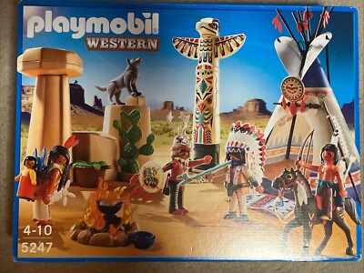poblado indio - playmobil western ref. 5247 - g - Acheter Playmobil sur todocoleccion