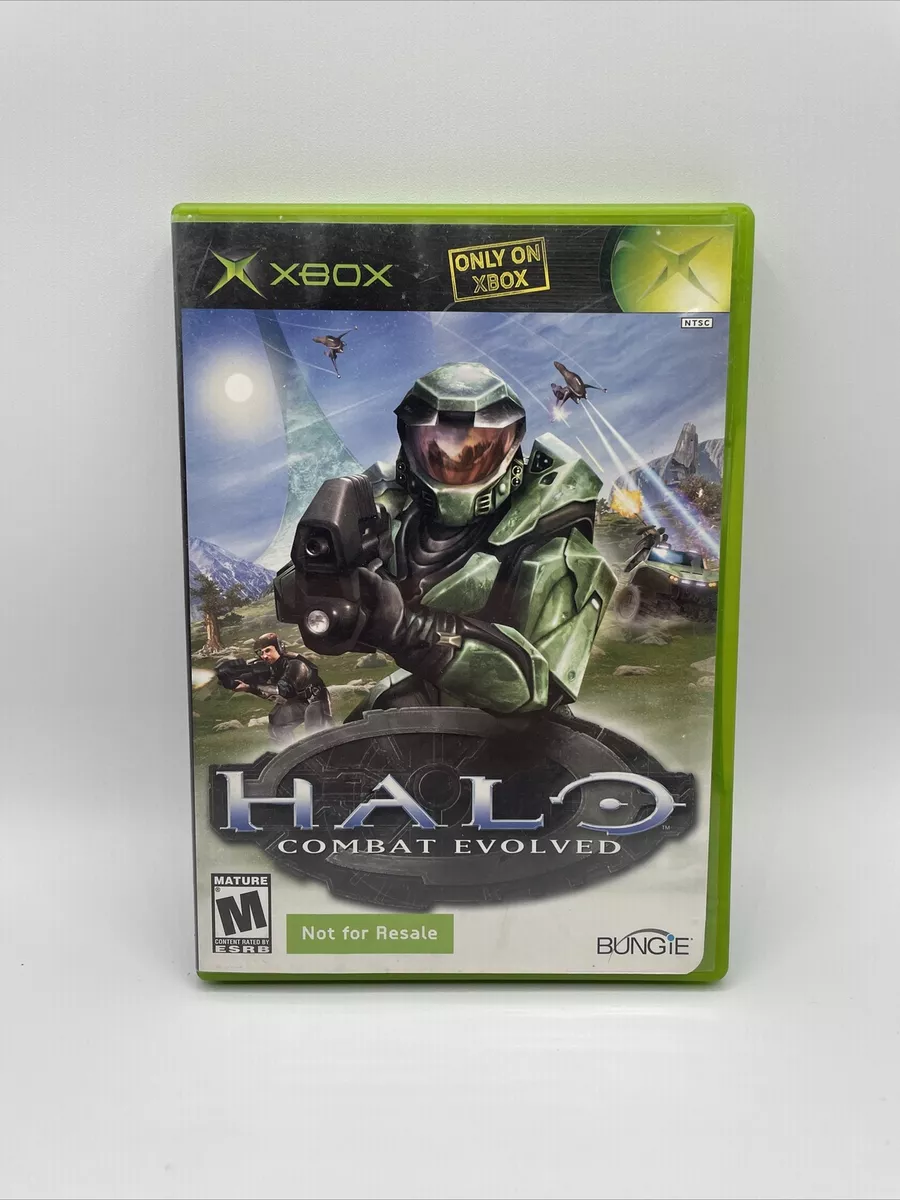 Halo: Combat Evolved Xbox Not For Resale Edition