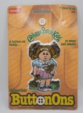 Cabbage Patch Kids CPK Collectible Button Ons Playskool Vintage 1984