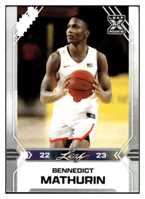 2022-23 PANINI DONRUSS Bennedict Mathurin #206 RC Rookie Auto /99 EUR 1