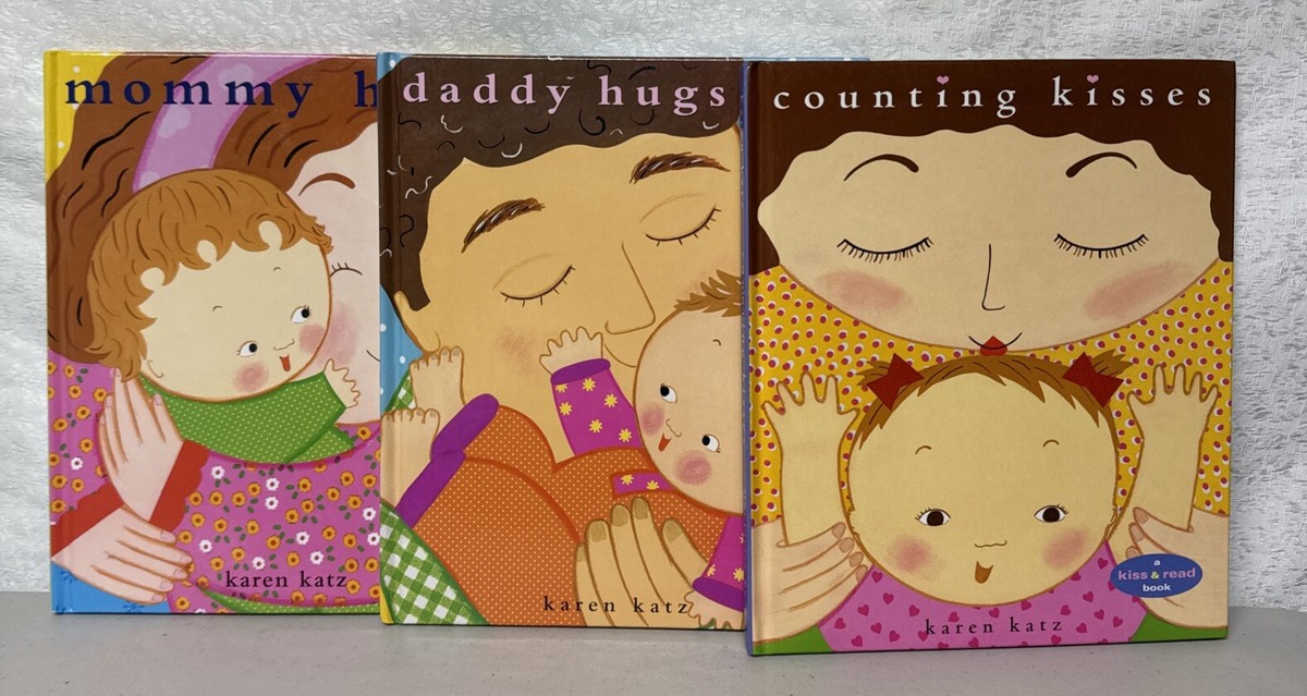 KAREN  KATZ 絵本　８冊セット Karen Katz Children's Books Mommy Hugs Daddy Hugs Counting