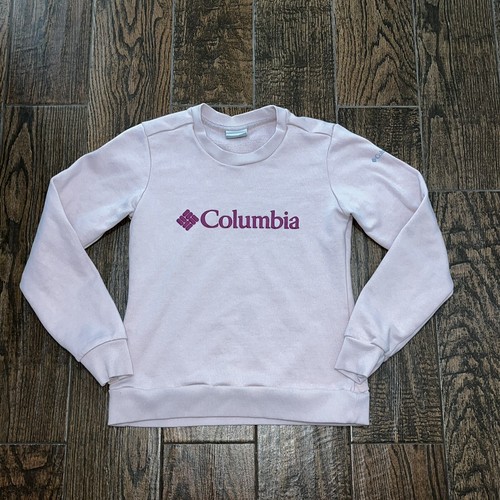 Pink Crew Neck Fleece Sweatshirt Sz. XS 