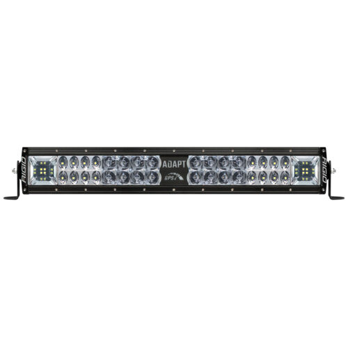 Rigid 260413 Adapt E-Series 20 inch LED Driving Spot Light Bar Black Aluminum - Foto 1 di 12