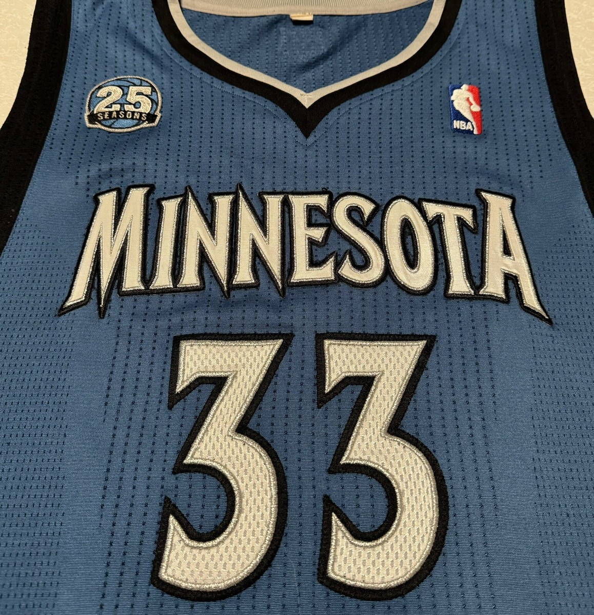 Authentic Adidas NBA Minnesota Timberwolves Dante Cunningham Game
