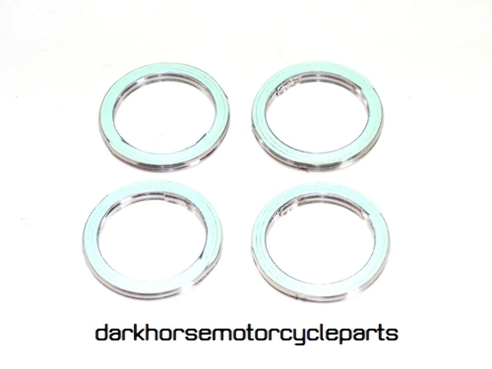 4x Juntas de escape K&L Yamaha XJ550 FZ600 XJ600 XJ650 XJ700 FZ750 XJ750 XJ900 Foto 3 de 4