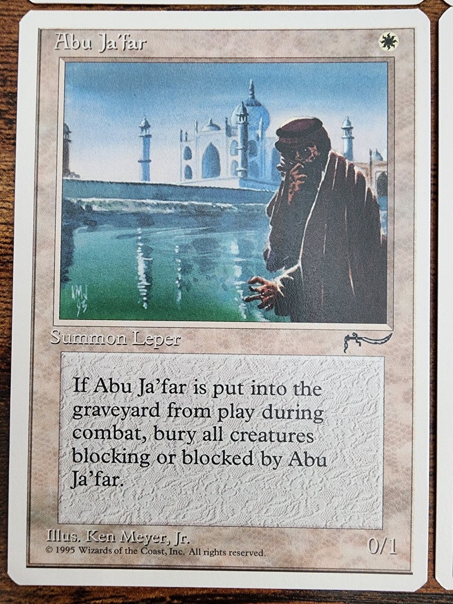 1x MTG ⭐Abu Jafar ⭐12 HQ pics!⭐ Chronicles ⭐Mint/NM+